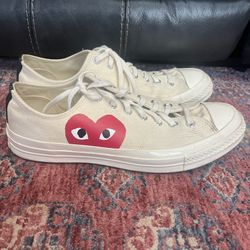 CDG Converse Size 11 Men’s