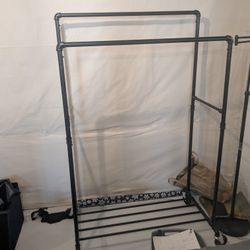 Clothing Rack On Wheels 