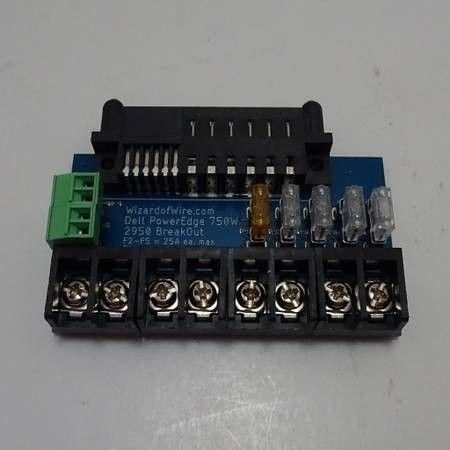 Dell PowerEdge 2950 Server Power Supply Breakout Board Asics Mining

