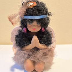 Hand-painted Native American Angel