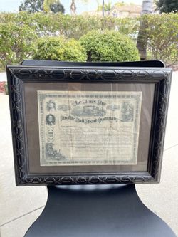 Sioux City & Pacific Rail Road Co. Stock Certificate