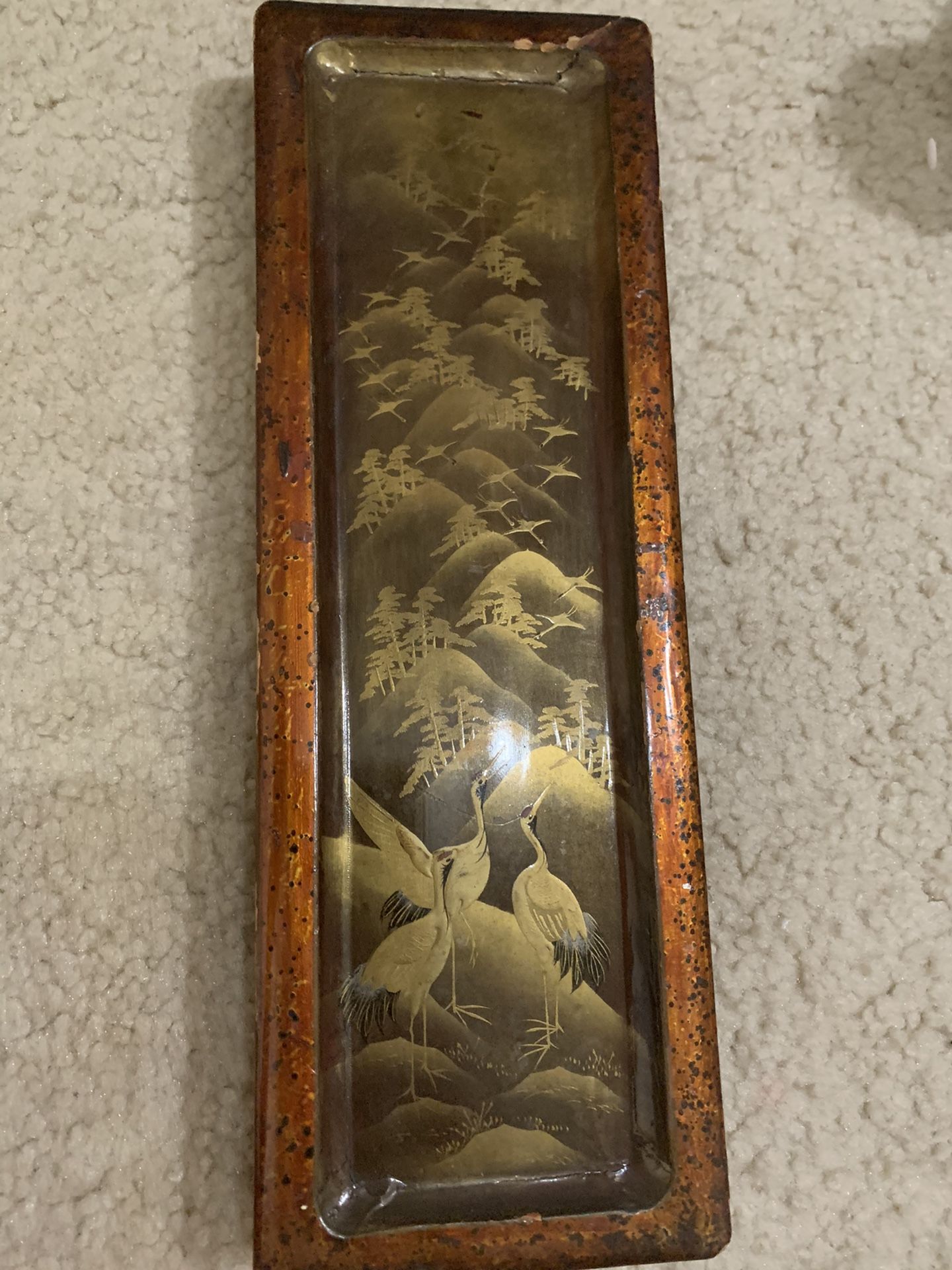 Japanese lacquer tray...