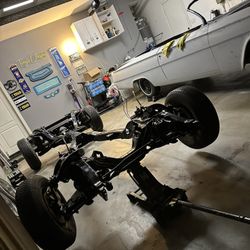 Couple SBC 350 And Powder Coated Convert Chassis