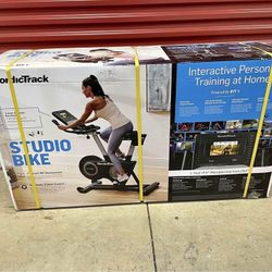 NordicTrack Studio Bike with 7” Smart HD Touchscreen