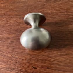 Liberty Large Football 1-5/16 in. (34 mm) Satin Nickel Oval Cabinet Knob