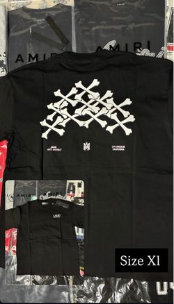 Amiri Bones Graphic T-Shirt Size XL
