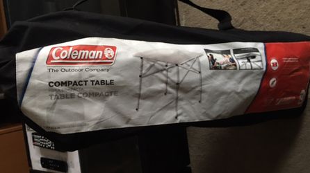NEW Coleman Compact Table