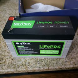 roypow lifep04 12.8v 6ah Battery 