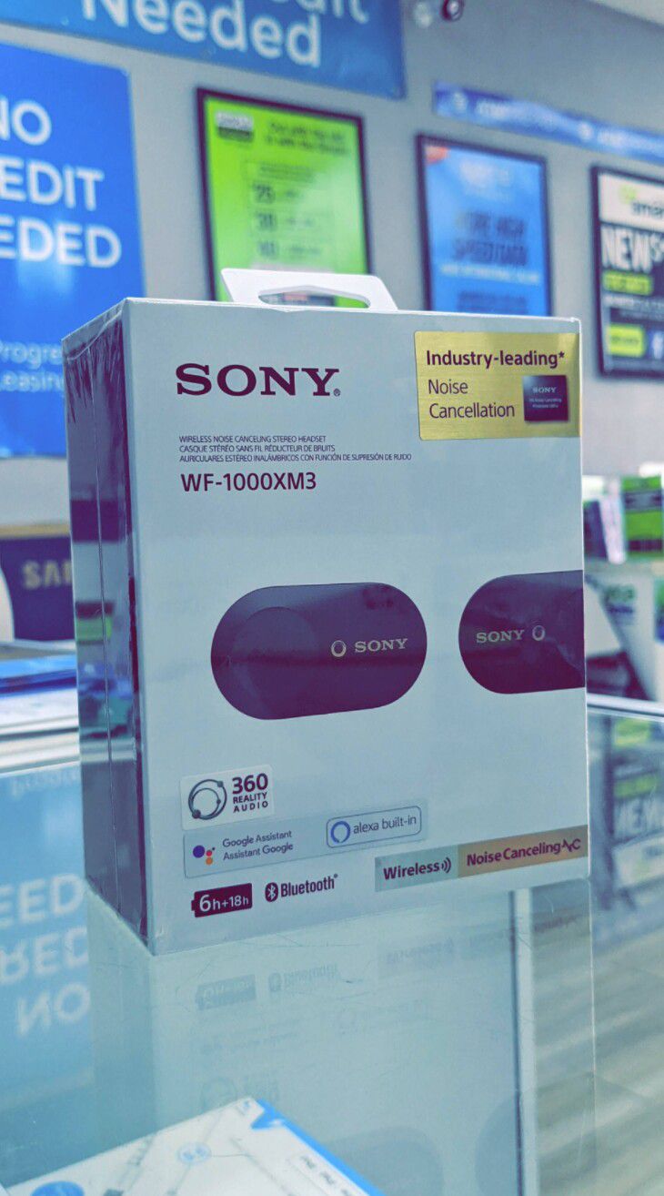 Sony - WF-1000XM3 True Wireless Noise Cancelling In-Ear Headphones - Brand New in Box