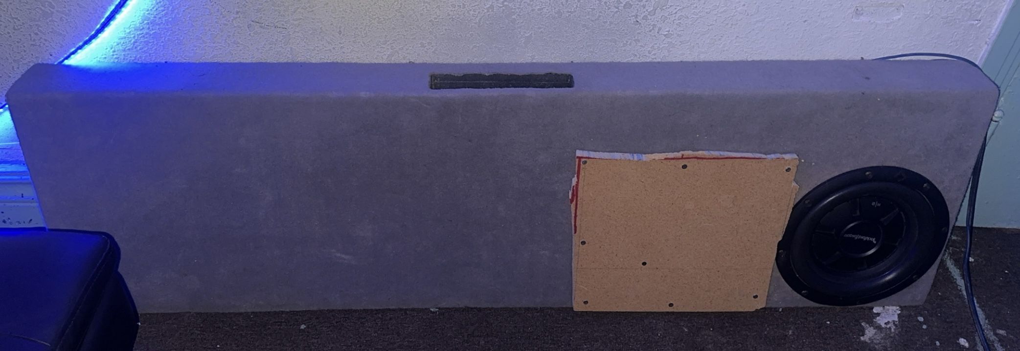 Chevy Single Cab Shallow Subwoofer Box 10s