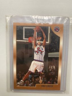 Vince Carter Topps Rookie Card Toronto Raptors