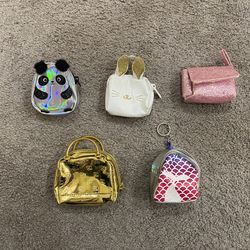 Shopkins Real Littles Backpack Lot #2 (5 total)