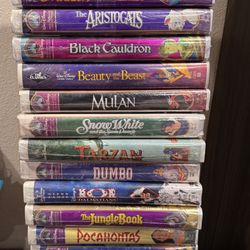 Sealed VHS Tapes 