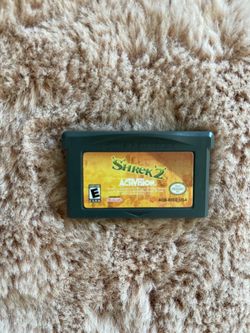 Gameboy Advance Shrek 2 game