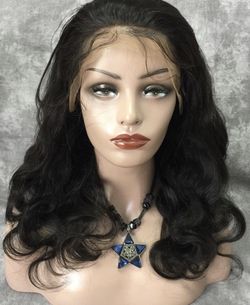 18” 9A Body Wave Lace Front Wig
