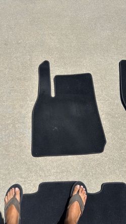 Tesla floor original floor mats