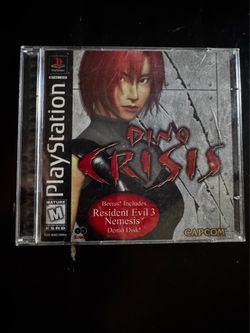 Dino Crisis PS1 cib $120