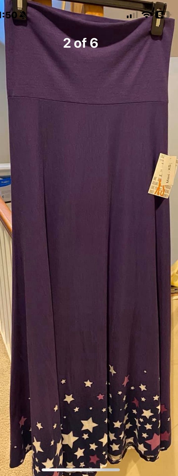 NWT LulaRoe Maxi Skirt