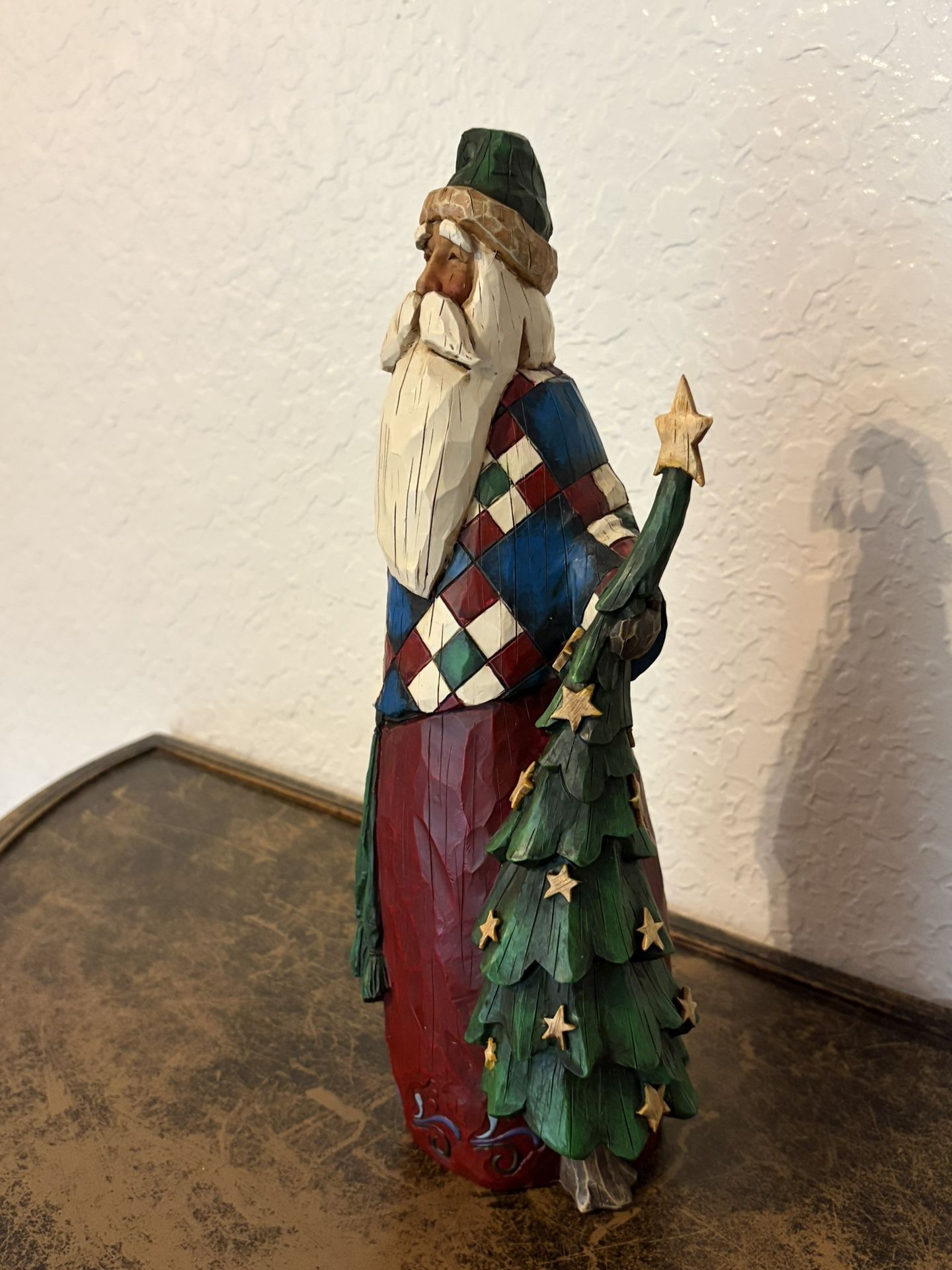 Antique tall santa claus