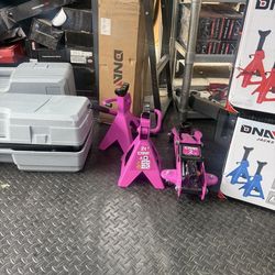 Jack and stands purple set heavy duty gato
