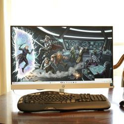 HP 27” Touchscreen All‐in‐One Computer – Fast, Clean, Ready to Use