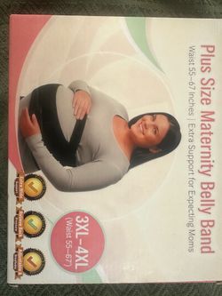 Plus size maternity belly band