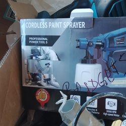 Cordless Paint Sprayer