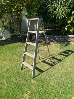 Lightweight 5ft. Aluminum Step Ladder