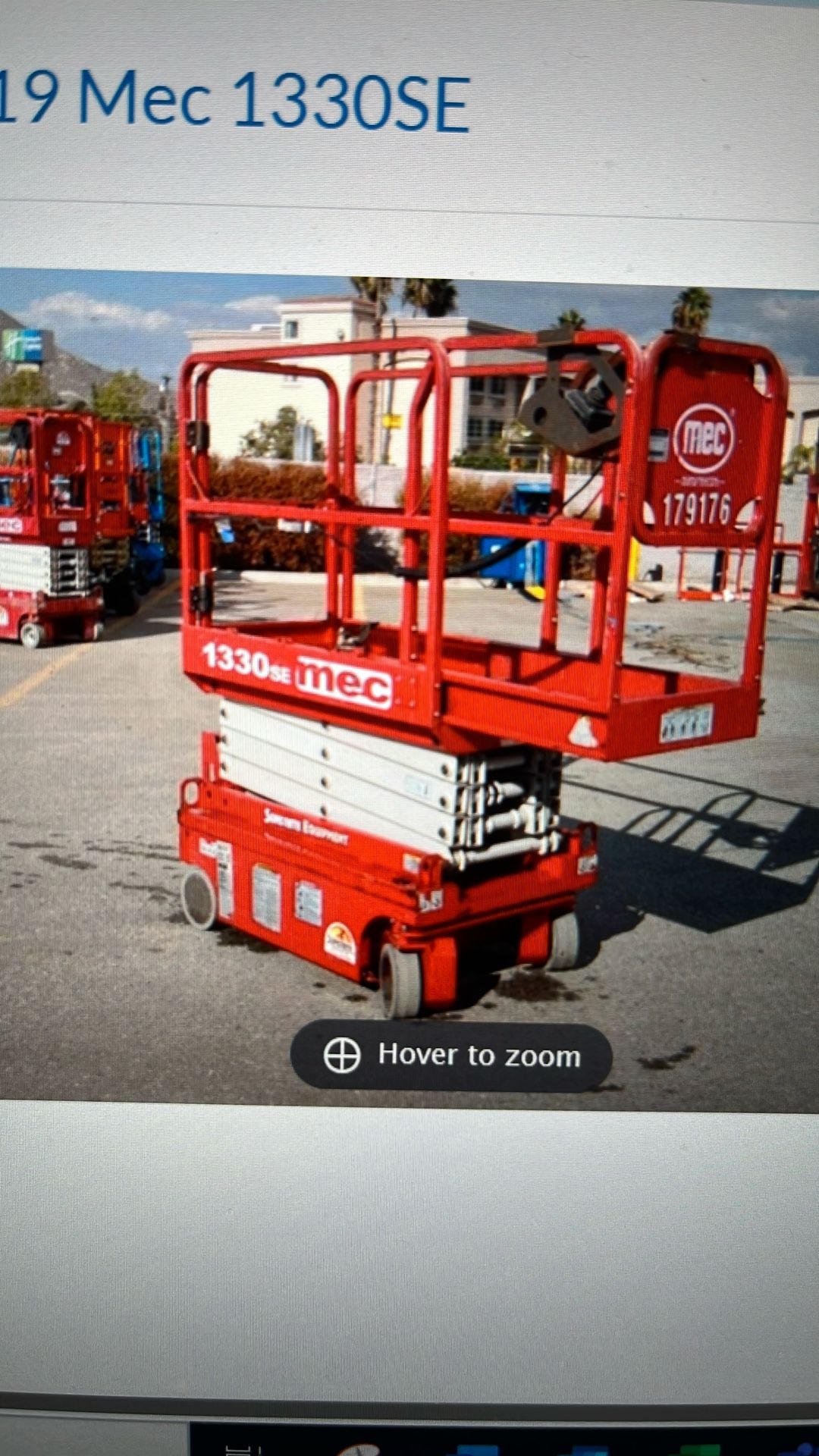 Scissor Lift 13’