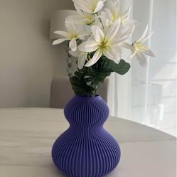 Mid-Century Modern Vase | 3D Printed Decor