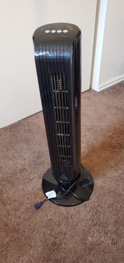 Tall Fan With Remote 