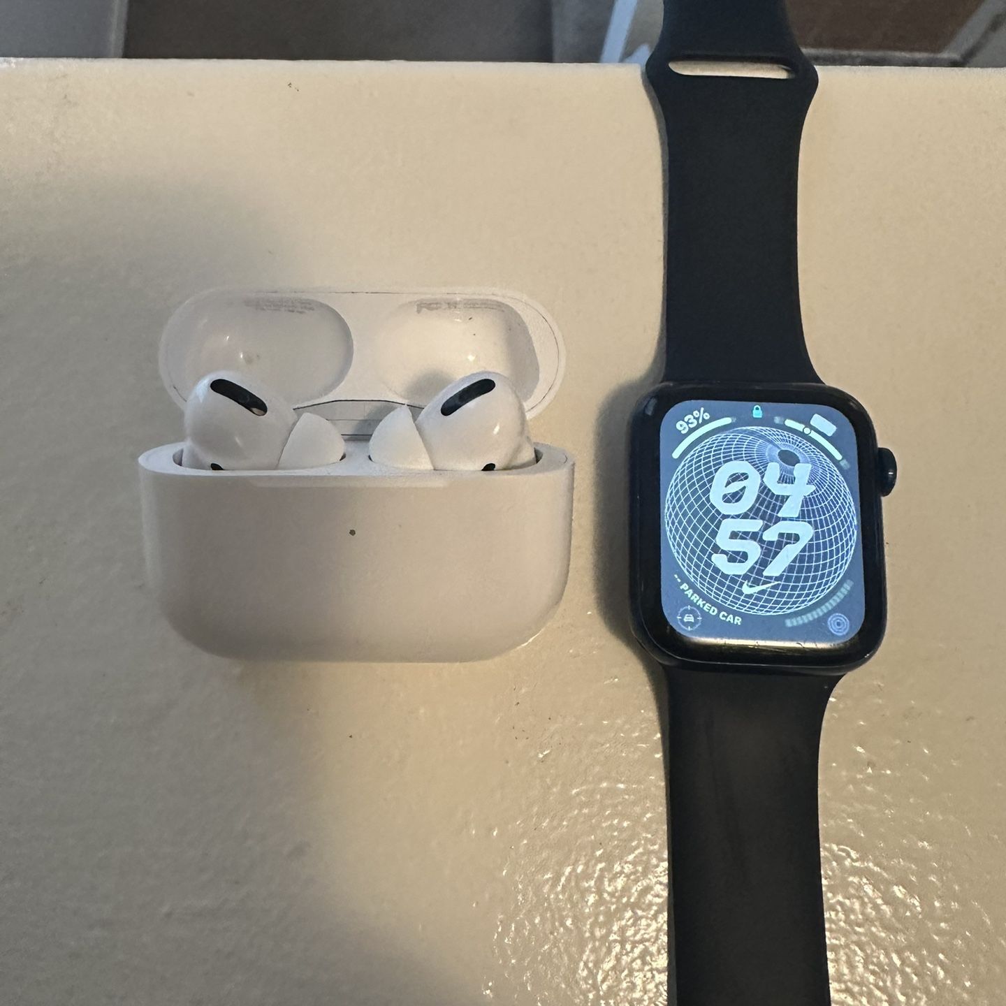 Apple Watch Series 6 And AirPods Pro. Used.