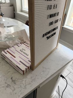 Board Sign w/ Letters