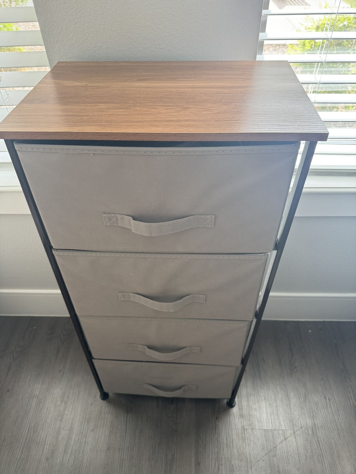 4-Drawer Fabric Storage Organizer – Great Condition!