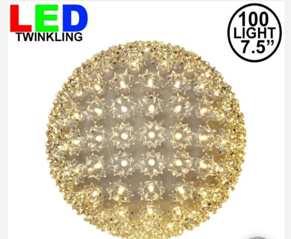 7.5inch LED Twinkling Starlight Sphere