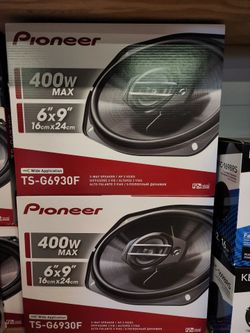 Pioneer 6x9 speakers