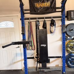 PRx Weight Rack Gym Set