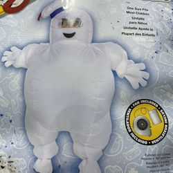 Brand new Ghost Busters Mini Puff Inflatable Costume for kids