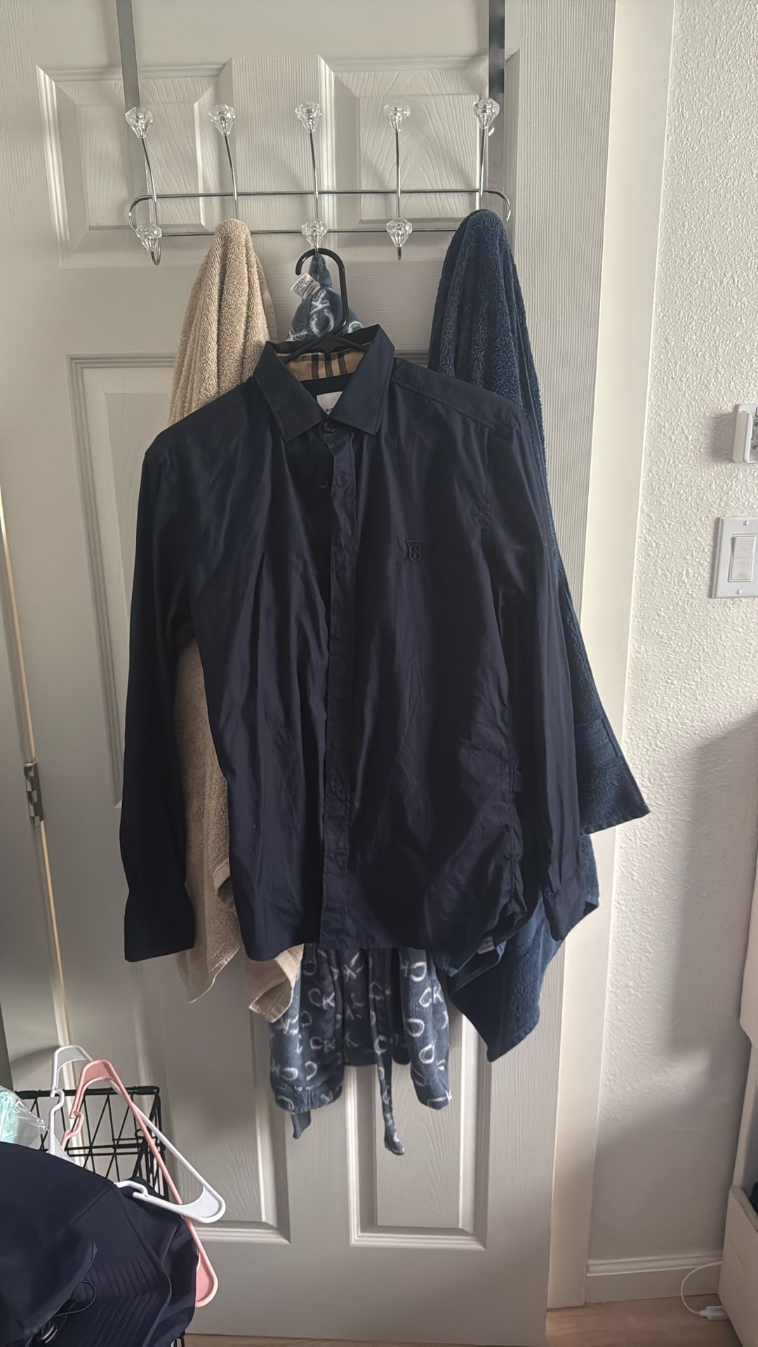Burberry Button Up Color Authentic .