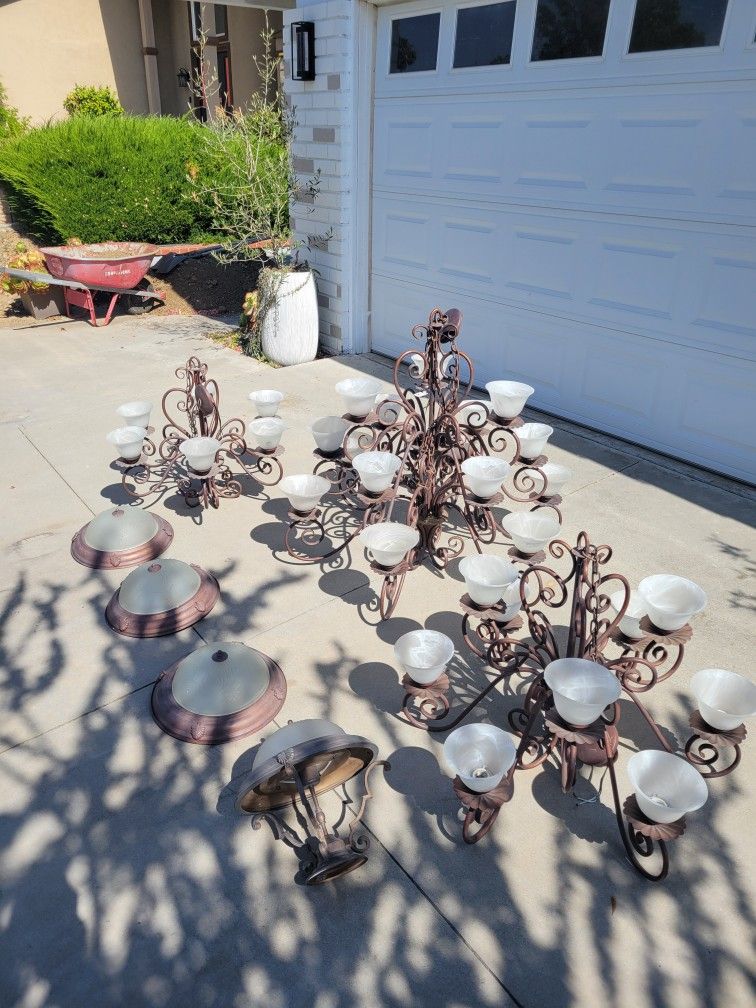 Set Lights,and Pendant Lights Tuscany Style Chandeliers