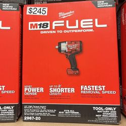 Milwaukee M18 Fuel 1/2 High Torque Impact Driver 