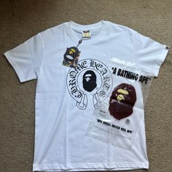 Bape X Chrome Heart Shirt