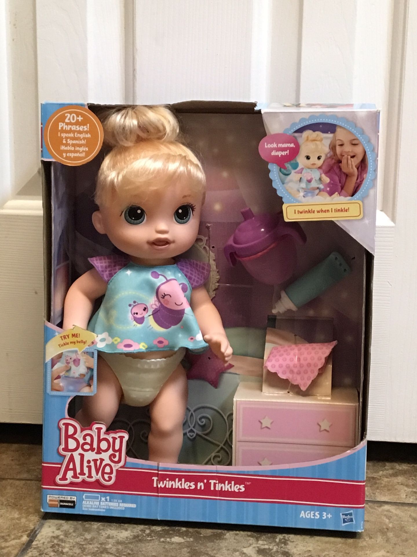 Baby Alive Twinkles ‘n Tinkles & Baby Toilet