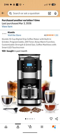 Coffee Maker (Brand New In Box)