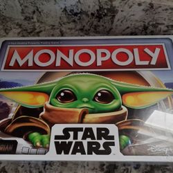 New Sealed Star Wars Mandalorian Monoply Game