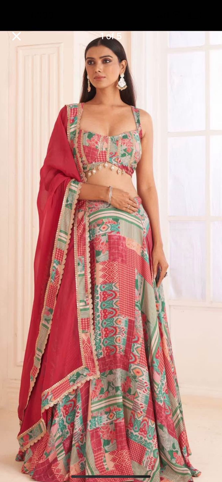 *Brand New* Multi-colored lehenga