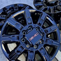 2026 GMC SIERRA 2500 AT4 RIMS OEM  NEW........(

8 LUG
)