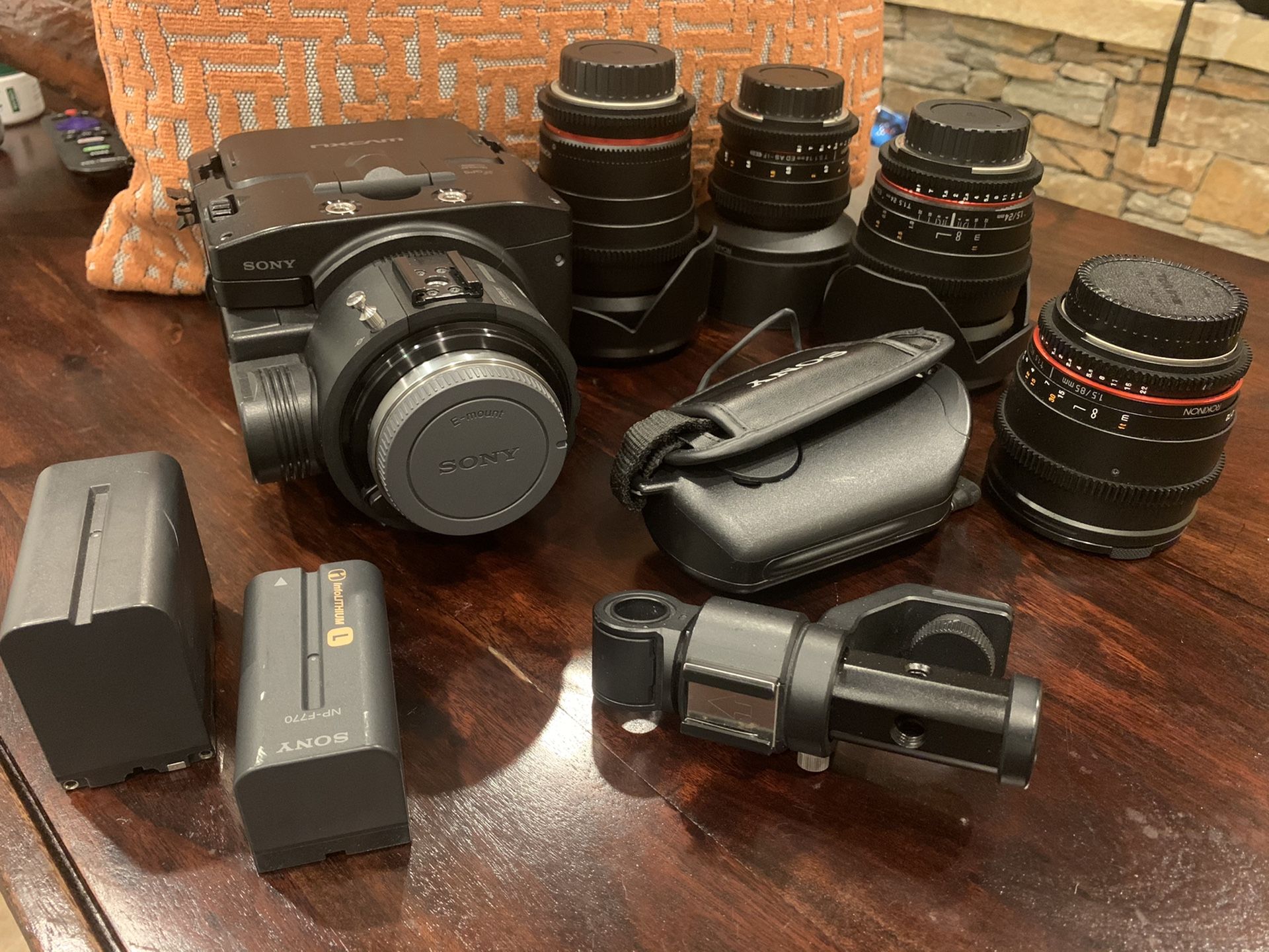 Sony FS 100 and Rokinon Cinema Lenses