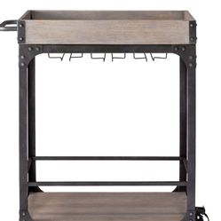 Franklin Bar Cart & Wine Rack 