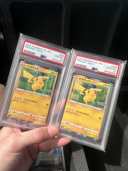 Japanese Pokémon GO Pikachu PSA 10